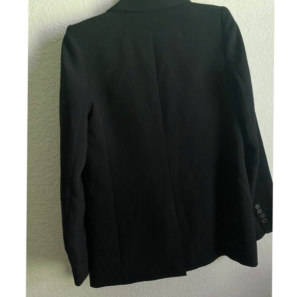 Artizia Babaton Single Breasted Peak Lapel Black Office Siren Work Blazer Size 4 - Picture 3 of 15